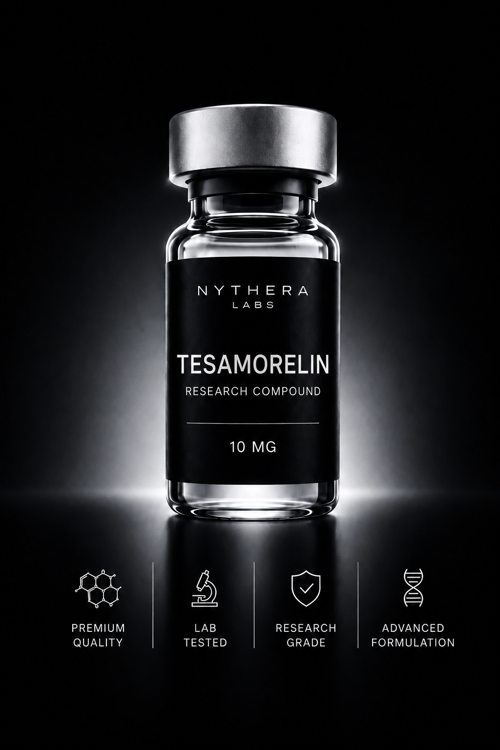 Tesamorelin 10 mg – Research Compound
